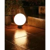 hofstein Boule lumineuse de jardin 20 cm Blanc, 1 lumière
