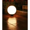 hofstein Boule lumineuse de jardin 20 cm Blanc, 1 lumière