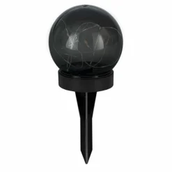Suspension Verre Fumé-Luminaires Eglo boule lumineuse Eglo Z_SOLAR LED Noir, 10 lumières