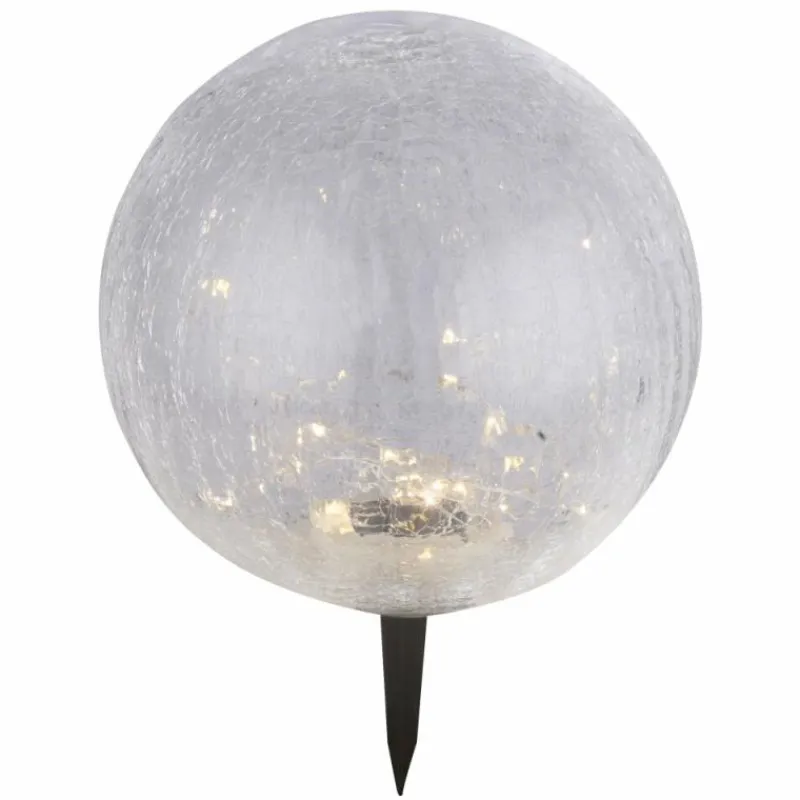 Lampes À Boules-Luminaires Globo Lighting boule lumineuse Globo Solar LED Noir, 30 lumières