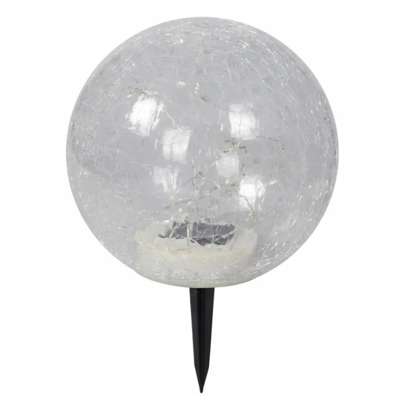 Lampes À Boules-Luminaires Globo Lighting boule lumineuse Globo Solar LED Noir, 30 lumières
