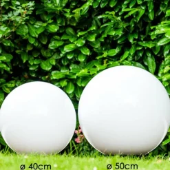 hofstein Boule lumineuse Miau Blanc, 2 lumières