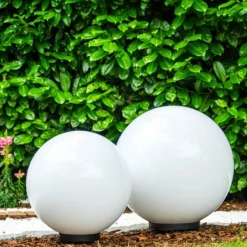 hofstein Boule lumineuse Miau Blanc, 2 lumières