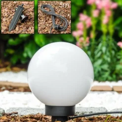 hofstein Boule lumineuse Miau Blanc, 1 lumière