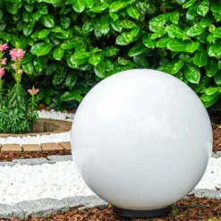 hofstein Boule lumineuse Miau Blanc, 1 lumière