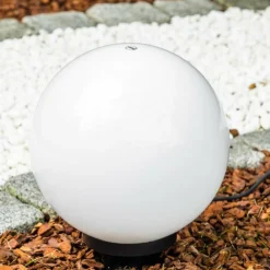 Lampes À Boules-hofstein Boule lumineuse Miau Blanc, 1 lumière