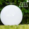 hofstein boule lumineuse Solar LED Acier inoxydable, 2 lumières