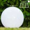 Lampes À Boules-hofstein boule lumineuse Solar LED Acier inoxydable, 2 lumières