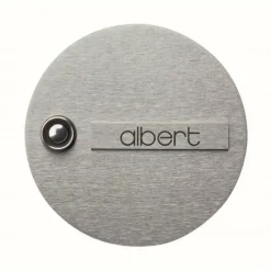 Luminaires Albert Leuchten Bouton de sonnette Albert 945 Acier inoxydable