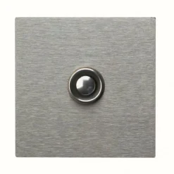 Luminaires Albert Leuchten Bouton de sonnette Albert 949 Acier inoxydable