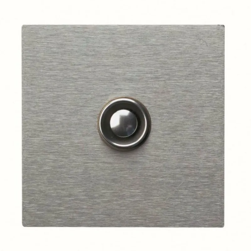 Luminaires Albert Leuchten Bouton de sonnette Albert 949 Acier inoxydable