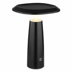 Luminaires Globo Lighting Bowie Lampe à poser LED Noir, Blanc, 1 lumière* Lampes À Poser