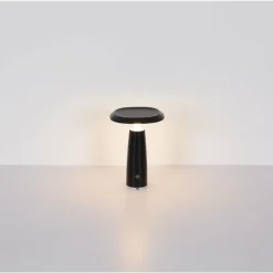 Luminaires Globo Lighting Bowie Lampe à poser LED Noir, Blanc, 1 lumière* Lampes À Poser