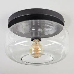 hofstein Boza Plafonnier, Boule lumineuse Clair, 1 lumière