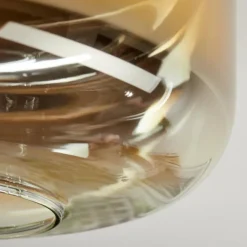 hofstein Boza Plafonnier, Boule lumineuse Or, Clair, 1 lumière