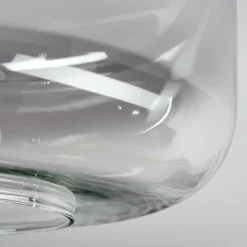 hofstein Boza Plafonnier, Boule lumineuse Clair, Fumé, 1 lumière