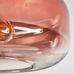 hofstein Boza Plafonnier Clair, Cuivré, 1 lumière