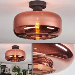 hofstein Boza Plafonnier Cuivré, 1 lumière