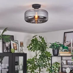 hofstein Boza Plafonnier Fumé, 1 lumière