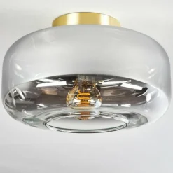 hofstein Boza Plafonnier Laiton, 1 lumière