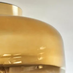 hofstein Boza Plafonnier Laiton, 1 lumière