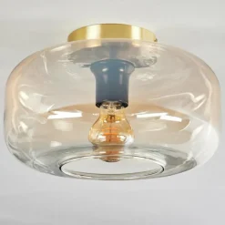 hofstein Boza Plafonnier Laiton, 1 lumière