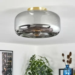 hofstein Boza Plafonnier Laiton, 1 lumière