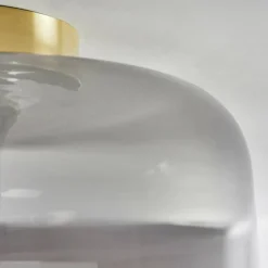 hofstein Boza Plafonnier Laiton, 1 lumière