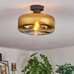 hofstein Boza Plafonnier Or, Clair, 1 lumière