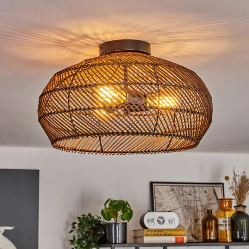 Luminaires Scandinaves-hofstein Brandala Plafonnier Noir, 3 lumières