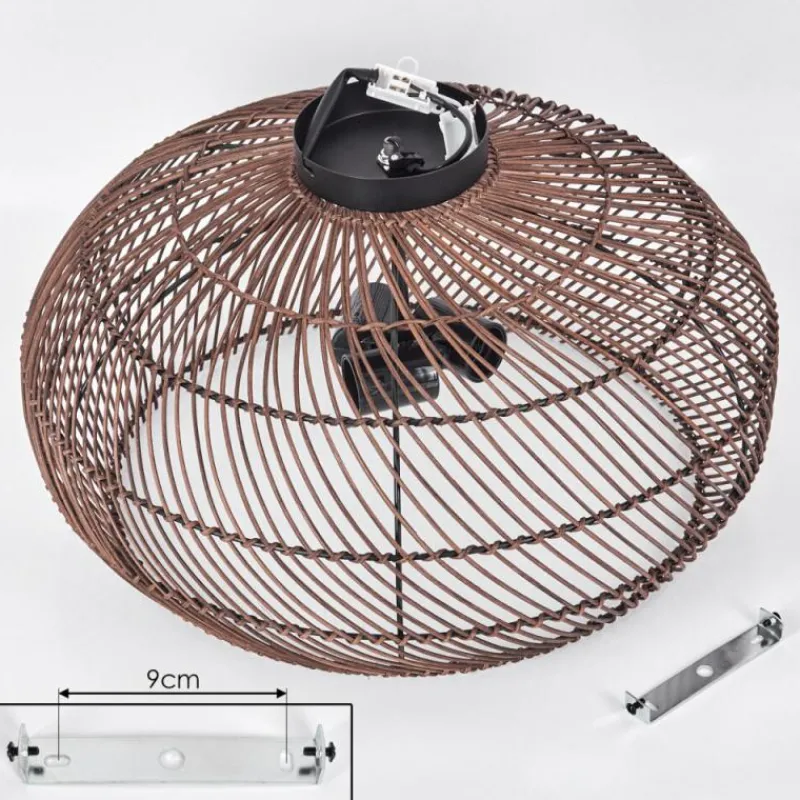 Luminaires Scandinaves-hofstein Brandala Plafonnier Noir, 3 lumières