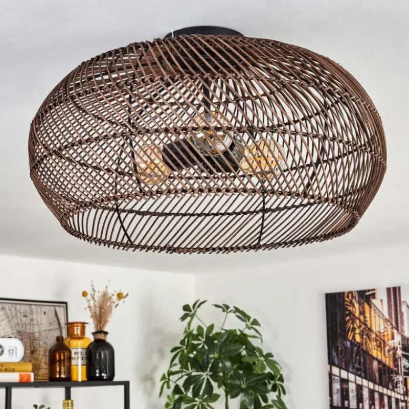 Luminaires Scandinaves-hofstein Brandala Plafonnier Noir, 3 lumières