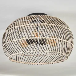 Luminaires Scandinaves-hofstein Brandala Plafonnier Noir, 3 lumières