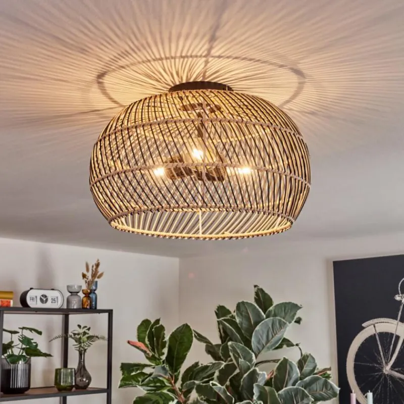 Luminaires Scandinaves-hofstein Brandala Plafonnier Noir, 3 lumières