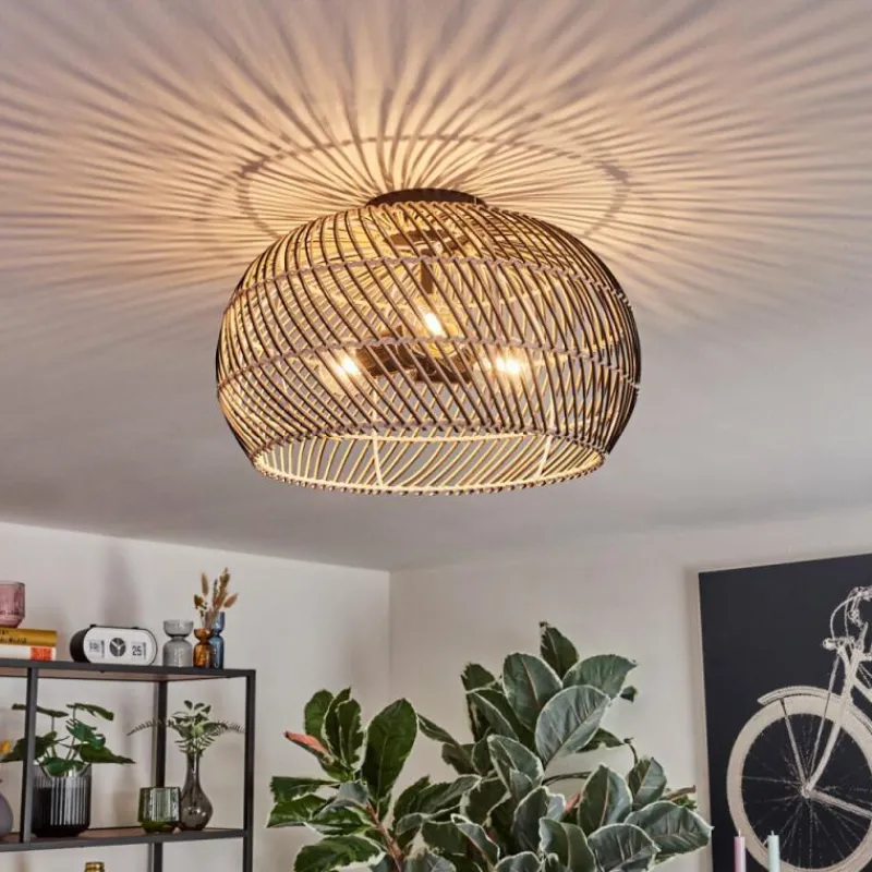 Luminaires Scandinaves-hofstein Brandala Plafonnier Noir, 3 lumières