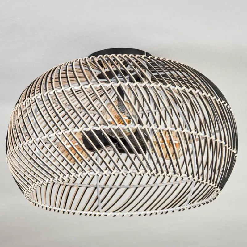 Luminaires Scandinaves-hofstein Brandala Plafonnier Noir, 3 lumières