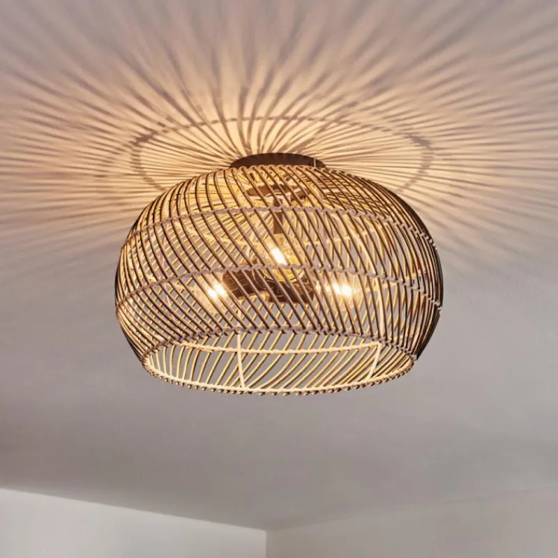 Luminaires Scandinaves-hofstein Brandala Plafonnier Noir, 3 lumières