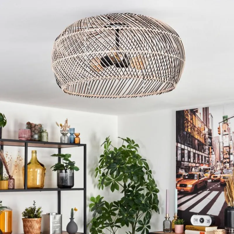 Luminaires Scandinaves-hofstein Brandala Plafonnier Noir, 3 lumières