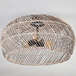 Luminaires Scandinaves-hofstein Brandala Plafonnier Noir, 3 lumières