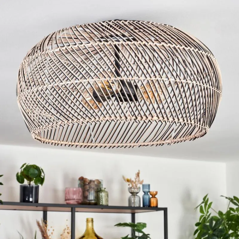 Luminaires Scandinaves-hofstein Brandala Plafonnier Noir, 3 lumières