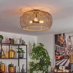 Luminaires Scandinaves-hofstein Brandala Plafonnier Noir, 3 lumières