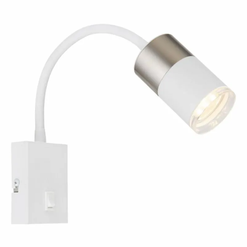 Luminaires Globo Lighting Brisbon Applique murale Blanc, 1 lumière* Appliques