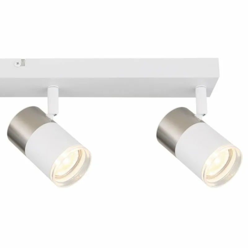 Luminaires Globo Lighting Brisbon Plafonnier, Spot de plafond, Applique murale, Spot mural Blanc, 4 lumières* Spots Et Projecteurs