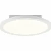 Lampes Industrielles-Luminaires Brilliant Briston Plafonnier LED Blanc, 1 lumière
