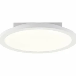Lampes Industrielles-Luminaires Brilliant Briston Plafonnier LED Blanc, 1 lumière