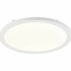 Lampes Industrielles-Luminaires Brilliant Briston Plafonnier LED Blanc, 1 lumière