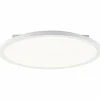 Lampes Industrielles-Luminaires Brilliant Briston Plafonnier LED Blanc, 1 lumière