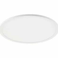 Lampes Industrielles-Luminaires Brilliant Briston Plafonnier LED Blanc, 1 lumière
