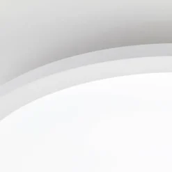 Lampes Industrielles-Luminaires Brilliant Briston Plafonnier LED Blanc, 1 lumière