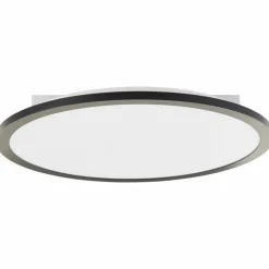 Lampes Industrielles-Luminaires Brilliant Briston Plafonnier LED Blanc, 1 lumière